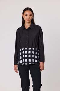 Duo Frame Panel Shirt / DU30941