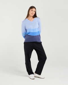 Blackstone Maddison Ombre Stripe Knit / BWD231