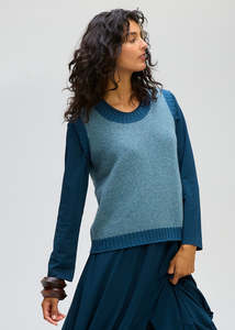 Ld+Co Pattern Vest / LC8191 (2 Colours)