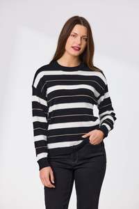 Newport: Newport Naomi Stripe Merino Jumper / NP29925
