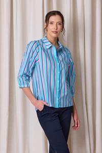 Newport Match Stripe Shirt / NP30745
