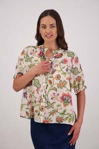 Shirts: Briarwood Pearly Shirt / Jacobean