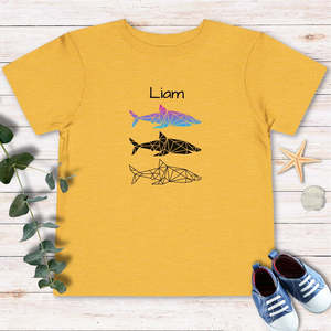 Auto: Personalized Sharks Toddler Tee