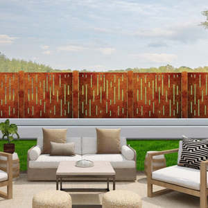 Balustrades Low Deck Fences: Laser Cut Balustrade Panel - The Vertical Lines