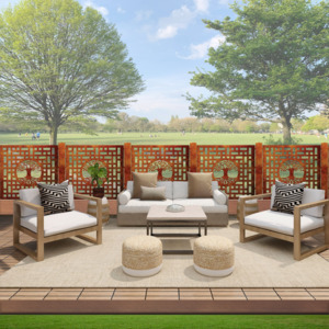 Metal Balustrade -  Tree Of Life