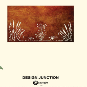 Balustrades Low Deck Fences: Toe Toe With Weka - Kiwi Bush Collection of Balustrades ( 1735 x 1100 mm )