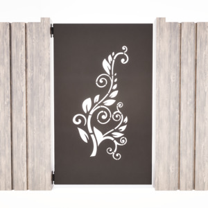 Garden Gates & Pathway Side Door - Fern