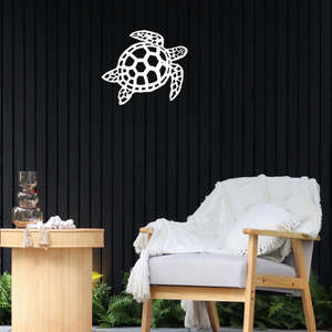 Powder Coated Metal Wall Art: The Sea Turtle- Metal Wall Art