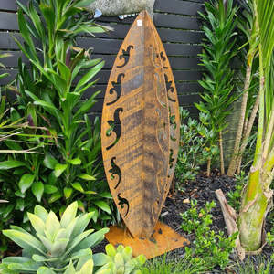 Spring's Awakening - Corten Steel Garden Sculpture