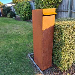 Customisable Free Standing Pillar Letterbox - The Post