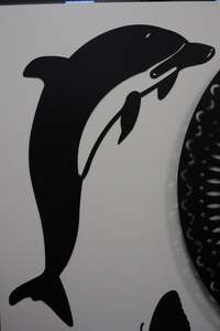 Laser Cut Wall Art - DOLPHIN LARGE** Clearance **