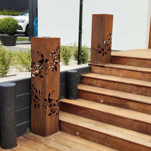 Black Friday Deal - Corten Steel Garden Sculpture  - Birds
