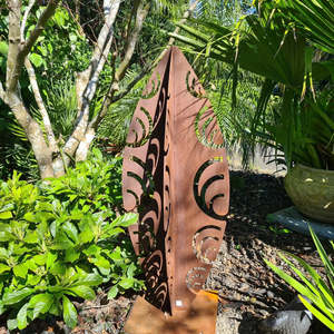 Black Friday Deal - Curves of Unity - Corten Steel Garden Sculpture