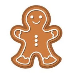 Acrylic Blanks Christmas: Acrylic - 3 Inch Ginger Bread Man