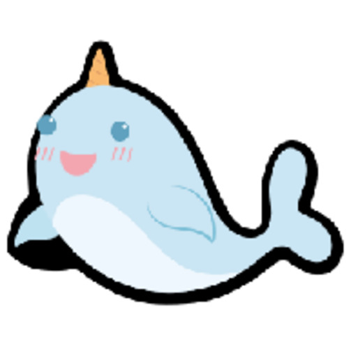 Acrylic Blanks Animal: Acrylic - Narwhale