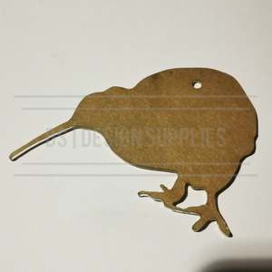 Acrylic Blanks Animal: Acrylic - 3 Inch - Kiwi