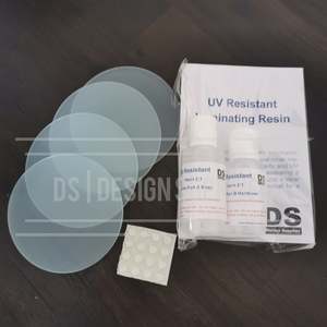 Acrylic 4 Pack Round Coaster Starter Set