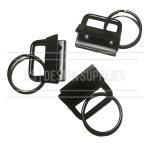 Key Fob - Black Matte 25mm