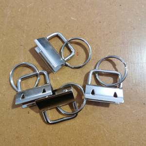 Key Fob - Silver 25mm