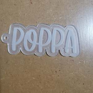 Acrylic - Poppa - 3 Inch