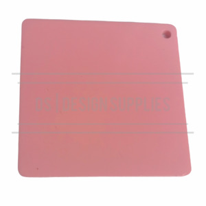 Acrylic Blank Pastels: Acrylic - 2 inch Square Pastel Pink