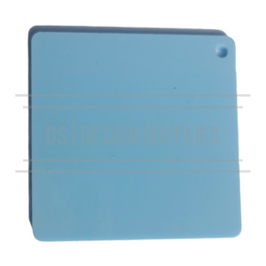 Acrylic - 2 inch Square Pastel Blue