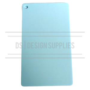 Acrylic - 3 inch Rectangle Pastel Blue