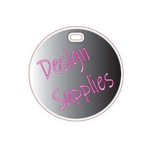 Acrylic Bookmark Luggage Tag: Acrylic - Luggage Tag - Circle 3 Inch