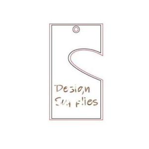 Acrylic - Half Heart Tag 3 Inch