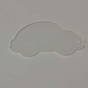 Acrylic Blanks Machinery: Acrylic - 2.5 Inch Car