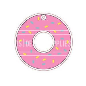 Acrylic - 2.5 Inch - Doughnut