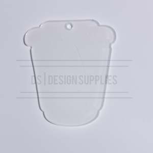 Acrylic Blank Food: Acrylic - 2.5 Inch Coffee Cup