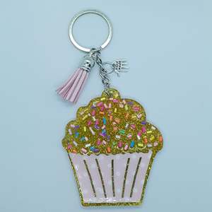Acrylic - 3 Inch - Cupcake