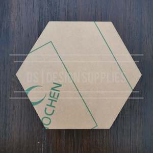 Acrylic - Hexagon Coaster - 3.75 Inch