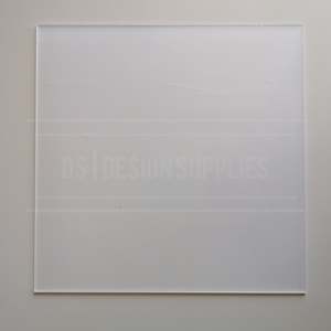 Acrylic Blanks Square: Acrylic - Square 20cm x 20cm