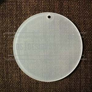 Acrylic Blanks Circle: Acrylic - Circle 2.5 Inch