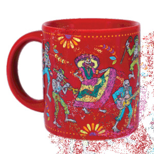 Day of the Dead - Disappearing Mug Heat Reactive