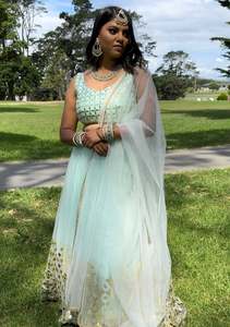 Minty Fresh Lehenga