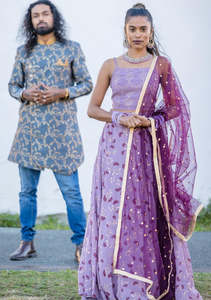 Womens Rentals: Perfect Purple Lehenga