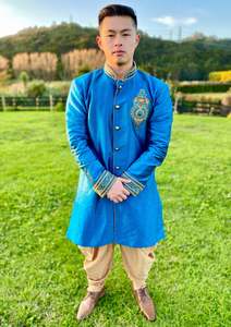 Mens Rentals: Electric summer Sherwani