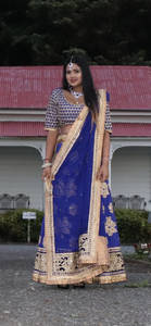 Blue Lehenga Piece