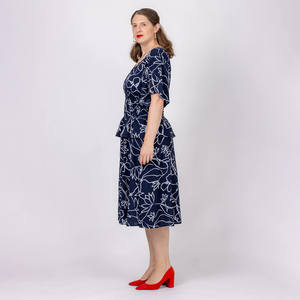 Margot Peplum Dress
