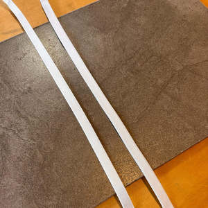 Sewing Supplies: White Bra Elastic - 10mm wide