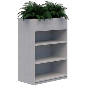 Commercial Storage: Mascot Planter Bookshelves