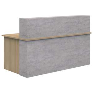 Reception And Staffroom: Block Reception Counter