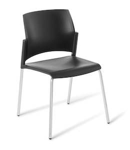 Reception And Staffroom: Eden Spring 4-Leg Chair