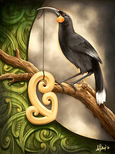 36x48 Canvas Prints: Te Huia - Canvas Print