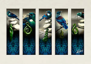 36x48 Canvas Prints: 5 Tuis - 24"x36" Unframed Canvas Print