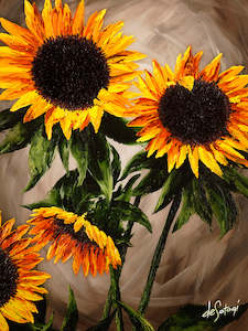36x48 Canvas Prints: Sunflower Splendour - Canvas Print