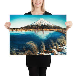 Fine Art Prints: Fine Art Paper Print - Mt Taranaki